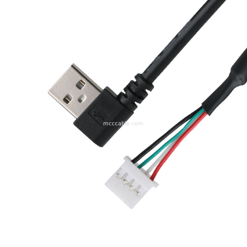 MIPI USB2.0 타입 A에서 JST PAP-04V-S 또는 동등한 USB AB1210 키보드 P2 케이블 보드 OEM/ODM