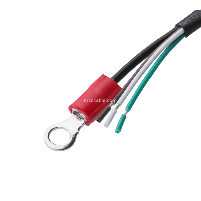 HSG 43645-0400 MX3.0-4P Semi-stripped 와이어 및 링 어더링 칼라 LVDS 케이블 집합 OEM/ODM