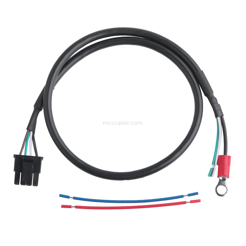 HSG 43645-0400 MX3.0-4P Semi-stripped 와이어 및 링 어더링 칼라 LVDS 케이블 집합 OEM/ODM