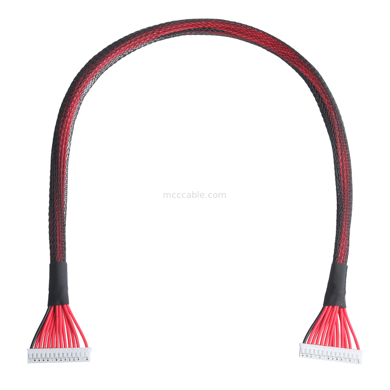 lvds 디스플레이 커넥터 JST PH-14P 커넥터 커스텀 케이블 집합 OEM/ODM ROHS
