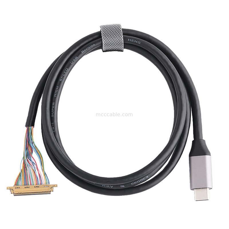 C형 USB 3.0 ~ 20453-230T-03 케이블은 마이크로 USB에 대한 코아시얼 커넥터 측정으로 만들어집니다.