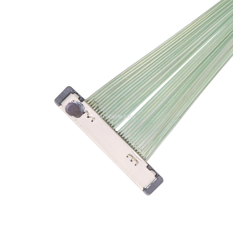 마이크로 코아시얼 케이블 20380 50P 커넥터 20380-050T-06 Lvds 0.4mm 피치