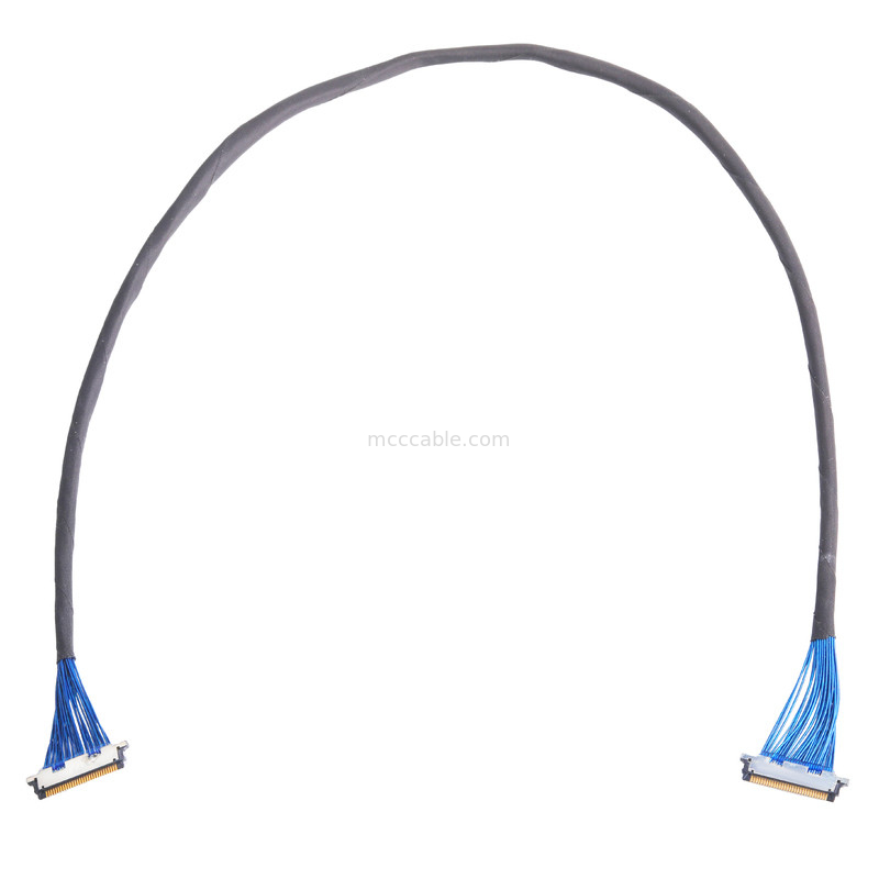 Lvds 마이크로 코아시얼 케이블 집합 20345-020T-32R 20346-020T-32R 20347-320E-12R 20pin