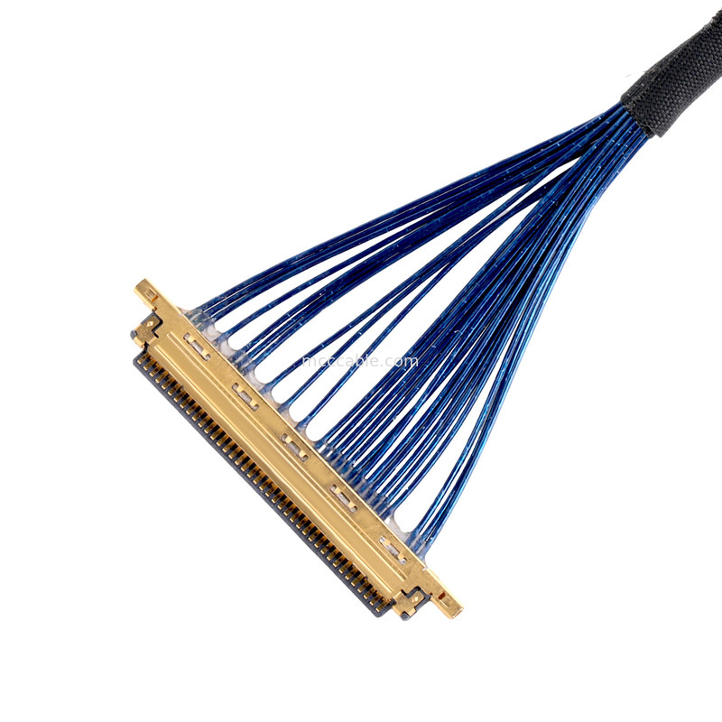 Lvds JAE 마이크로 코아시얼 케이블 FI JT40C CSH1 ~ HD1P040MA1 가상 현실 장치에 사용