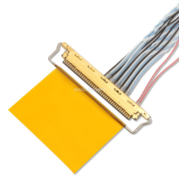 1.25mm 0.5mm Lvds 동축 케이블 Df13 30ds 1.25 ~ 20453-240T-03 0.5mm 피치