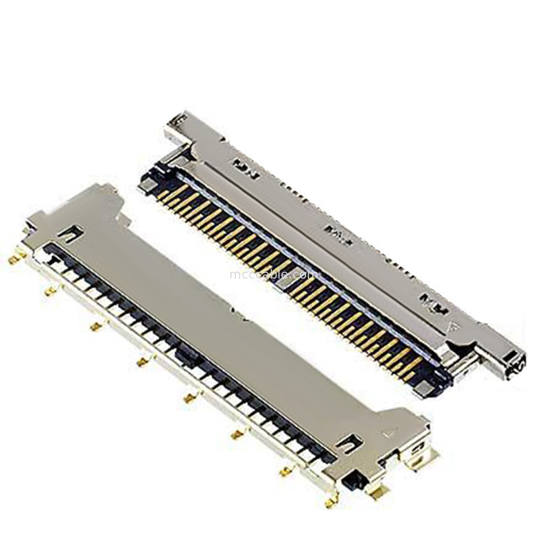 커버 없는 40P 케이블 20978-040T-01 40pin lvds 커넥터 0.25mm pitch, 수평 짝짓기 유형