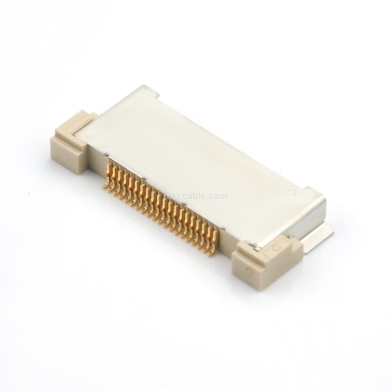 LVDS 케이블 20143-020E-20F 마이크로 코아시얼 항공 케이블 커넥터 0.5mm 피치 전자 장비