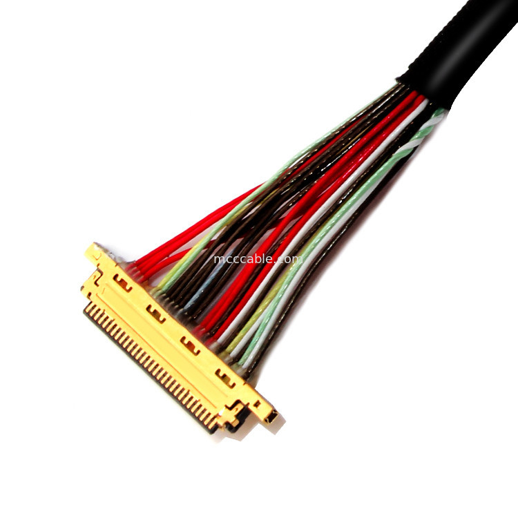 0.4mm / 1.25mm Pitch 30PIN ~ 30PIN I 20453 LCD 모니터용 Lvds 케이블