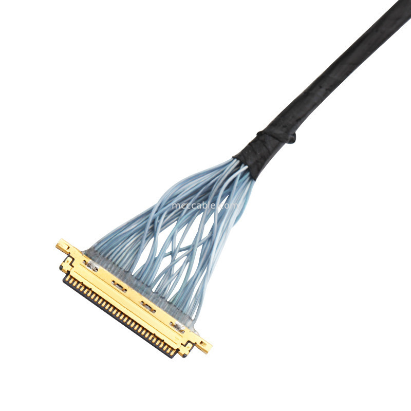 I  20454-030 Lvds Edp 케이블 어셈블리 0.5mm 피치 46 AWG에 Kel Ssl20-30s