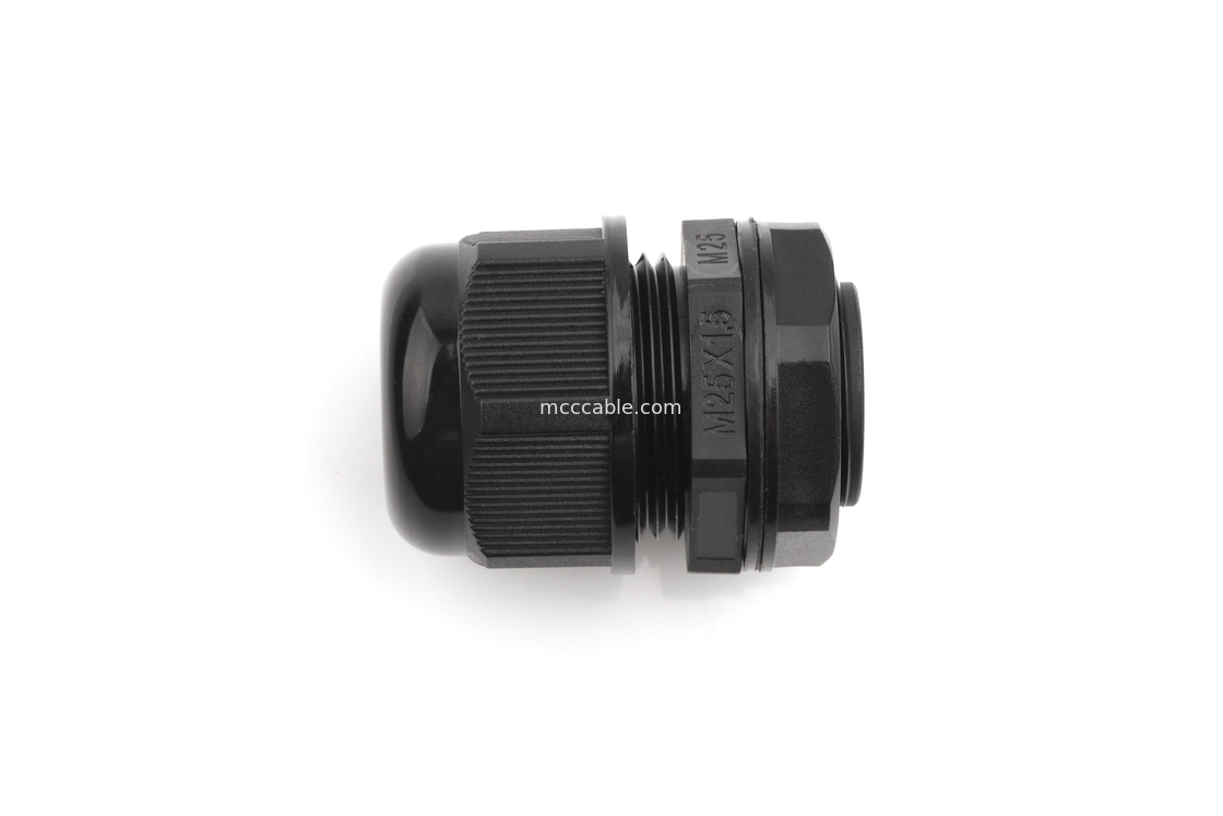 M25 산업용 방수 연결 셸 3Pin/4Pin/6Pin/7Pin/8Pin 사용자 정의 와이어 처리 OEM/ODM를 지원합니다