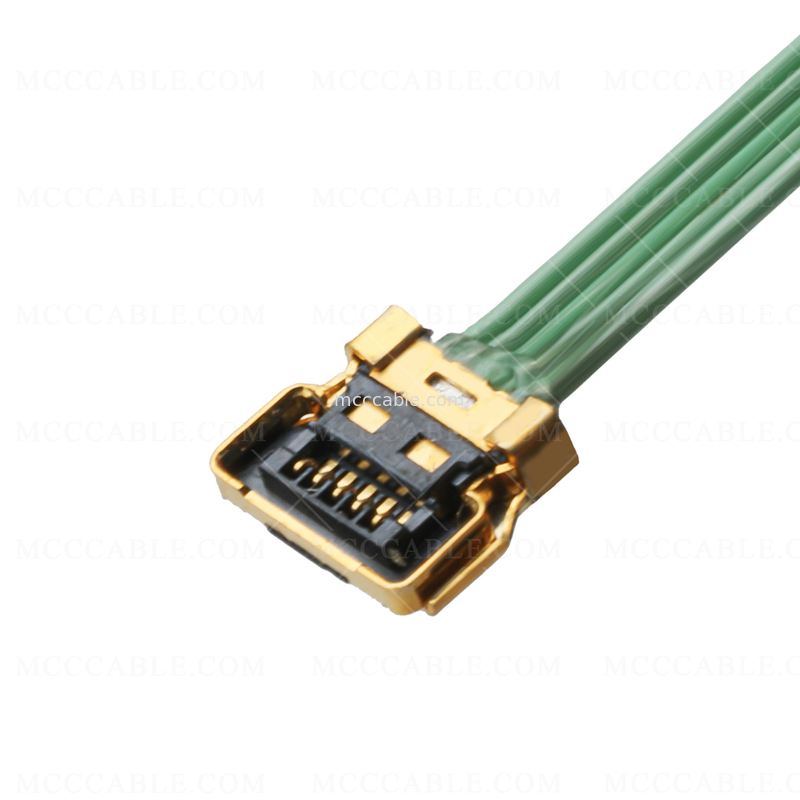Lvds 5P 마이크로 코아시얼 케이블 20380-R30t-060 30pin 20857-005t-01 5pin