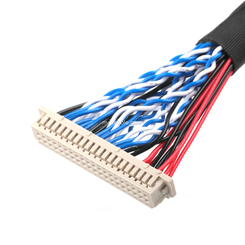 LVDS 케이블 DF13-4008-1.250 10에서 FI-X30HL 및 KW30-8P-10 800 케이블 코아시얼 커넥터