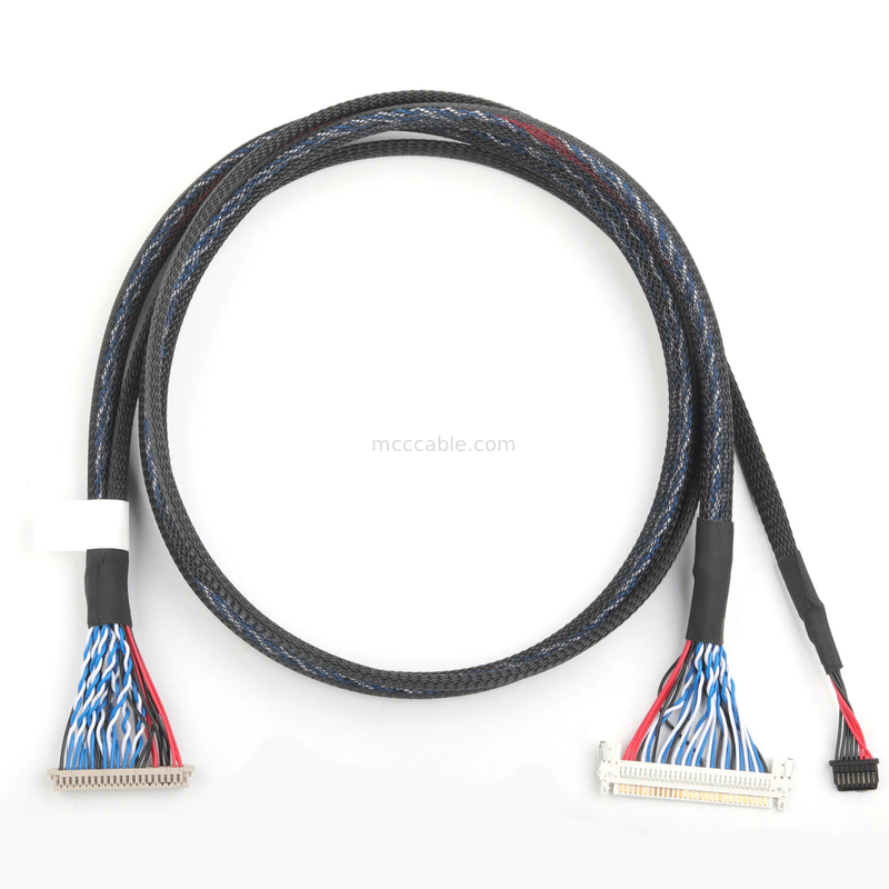 LVDS 케이블 DF13-4008-1.250 10에서 FI-X30HL 및 KW30-8P-10 800 케이블 코아시얼 커넥터