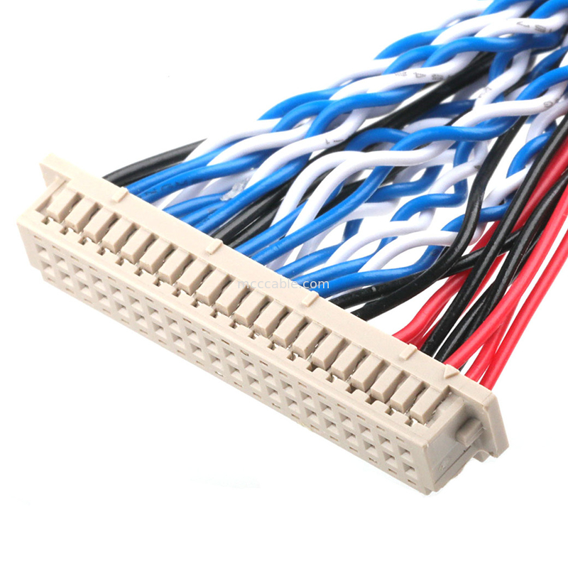 LVDS 케이블 DF13-4008-1.250 10에서 FI-X30HL 및 KW30-8P-10 800 케이블 코아시얼 커넥터