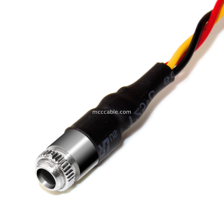 10POS 2.54MM 피치 몰렉스 22-55-2101 헤더 3.5MM 패널 마운트 오디오 잭