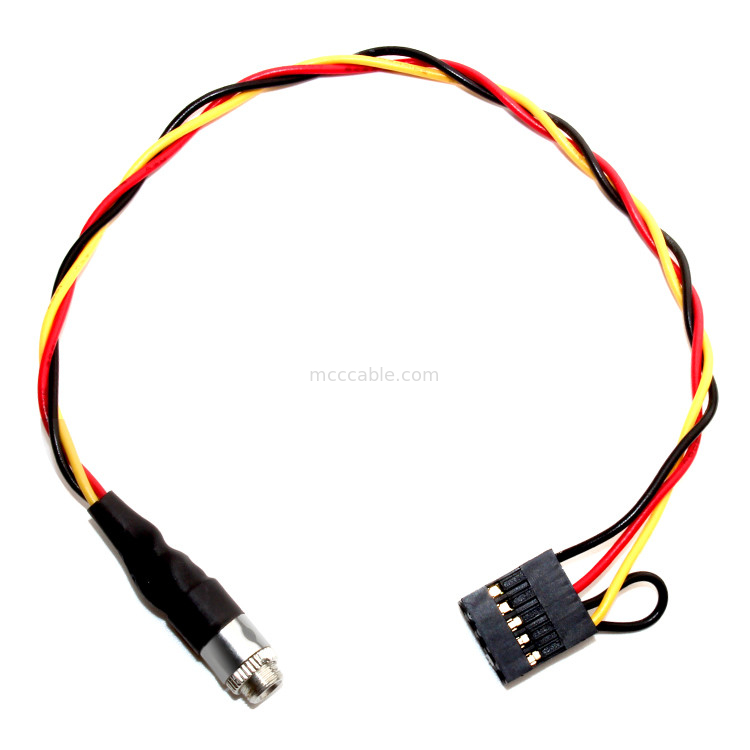 10POS 2.54MM 피치 몰렉스 22-55-2101 헤더 3.5MM 패널 마운트 오디오 잭