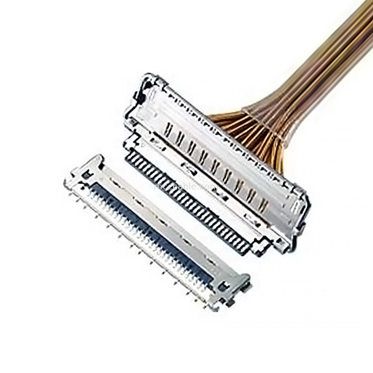 40P 20847 3427 20848 20849 20846 마이크로 코아시얼 케이블 0.5mm 피치 40Pin VR 헤드셋 인터페이스 신호