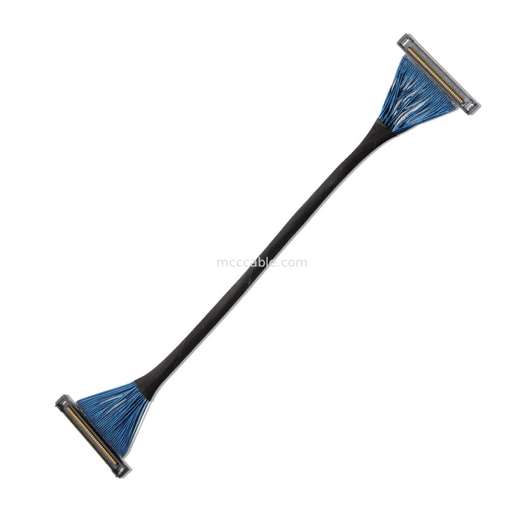 0.4mm 마이크로 코아시얼 케이블 Edp 40 핀 20373 2182 20374 20380 lvds 케이블