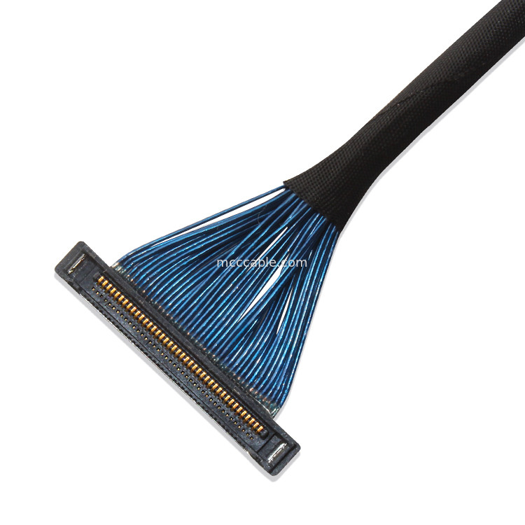 0.4mm 마이크로 코아시얼 케이블 Edp 40 핀 20373 2182 20374 20380 lvds 케이블