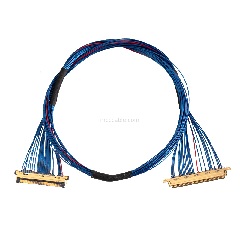 Lvds JAE 마이크로 코아시얼 케이블 FI-JT40C CSH1 ~ HD1P040MA1 VR 안경용