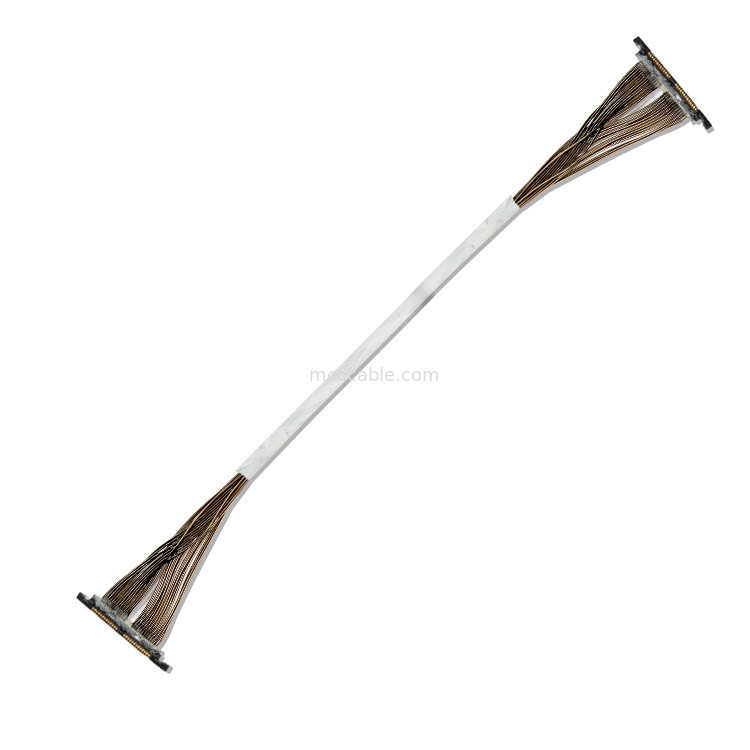 0.3mm 마이크로 코아시얼 케이블 DF56 26P 0.3SD 드론 카메라 커넥터 및 기계 연결
