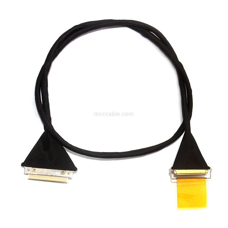 Lvds edp 케이블 lcd 케이블 Aces 50204 030 ~ 20453-230t 30pin 0.4mm LVDS 케이블 집합