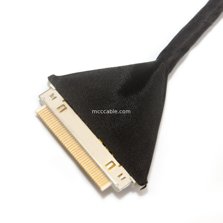 Lvds edp 케이블 lcd 케이블 Aces 50204 030 ~ 20453-230t 30pin 0.4mm LVDS 케이블 집합