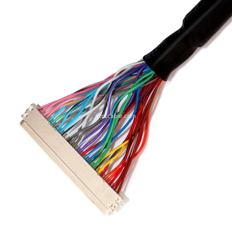 연장  30PIN LVDS 케이블 조립,  Df19-30s  분리 케이블 라이프즈 케이블에 대한 Df19-30s
