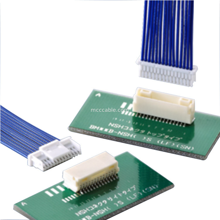 1.0 밀리미터는 NSH 커넥터 케이블 Jst NSHR-15V-S 배선 장비 성분을 던집니다