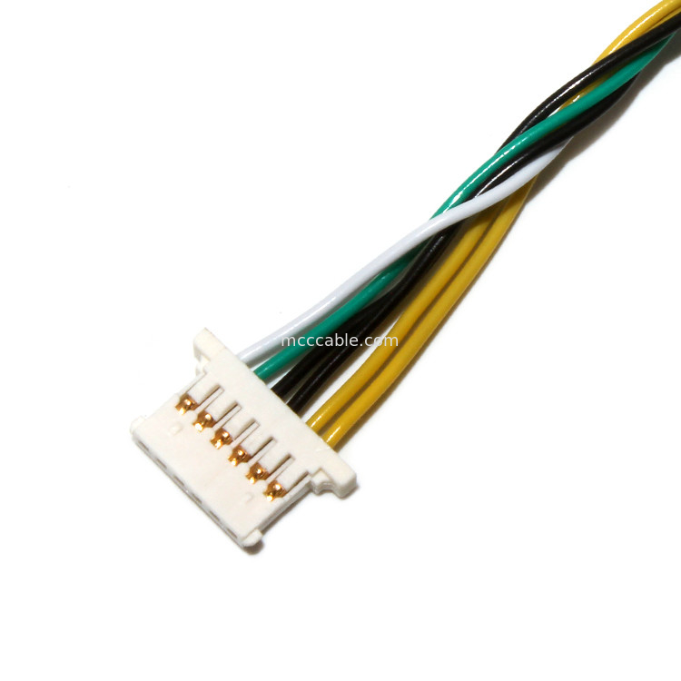 1.25 밀리미터 LED 케이블 조립, JST PHR 6에 대한 몰렉스 케이블 조립 51146 0600
