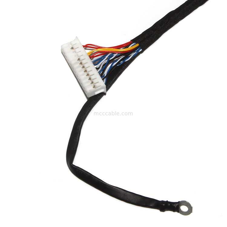 커스터마이징 길이 2.0mm Pitch Lvds 케이블 어셈블리 30 핀  DF11-24DS-2C FI-X3OHL OEM/ODM