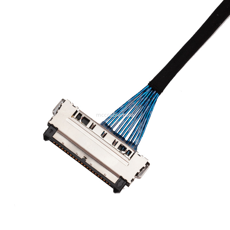 FX15S-41P-0.5SD에 대한 41 핀 EDP LVDS 케이블 조립 제 FI-X 41P