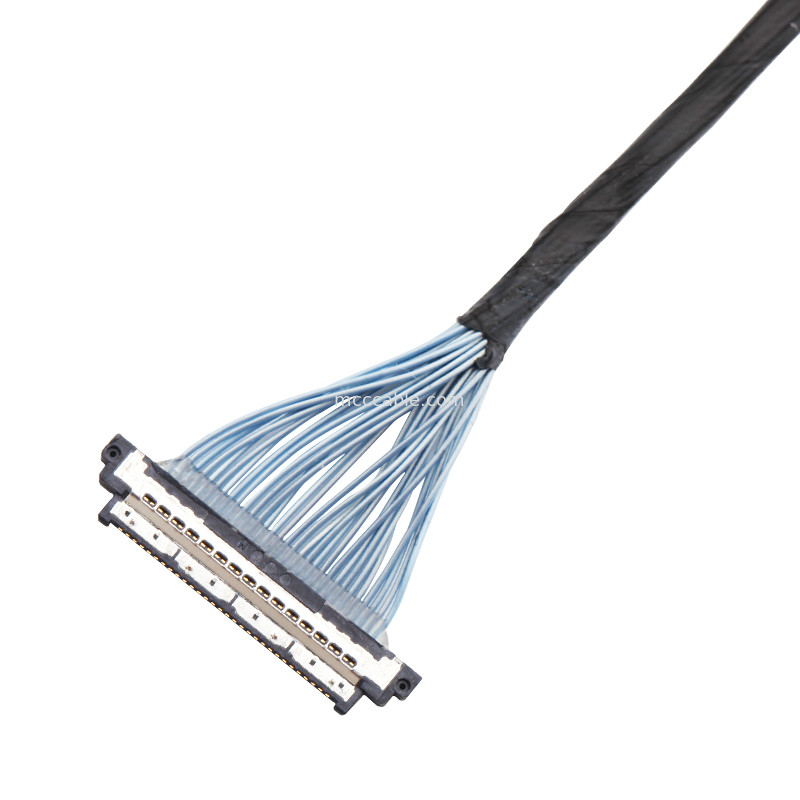I  20454-030 Lvds Edp 케이블 어셈블리 0.5mm 피치 46 AWG에 Kel Ssl20-30s