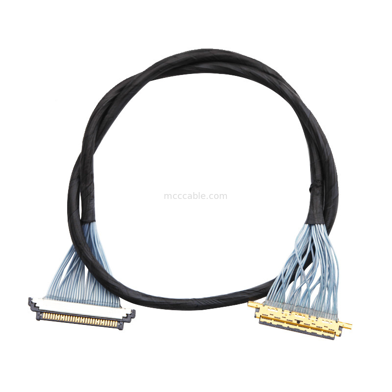 I  20454-030 Lvds Edp 케이블 어셈블리 0.5mm 피치 46 AWG에 Kel Ssl20-30s