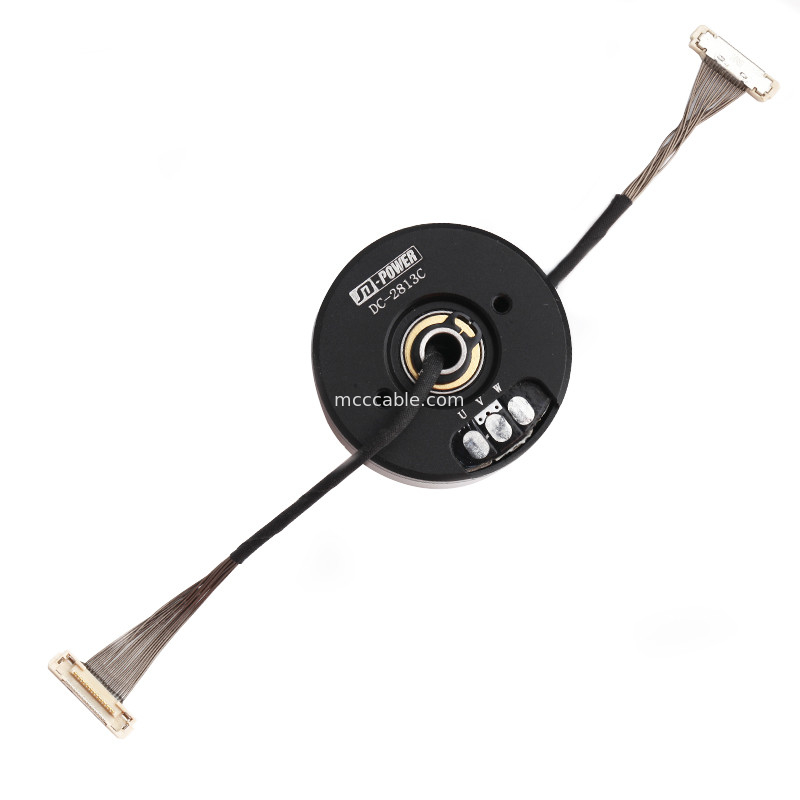 짐벌 사진기를 위한 DC-2813C 철사 마구 LVDS EDP 케이블에 관례 DF36C-15P-0.4SD