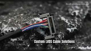 맞춤형 FI RE31HL DF19 20P LVDS 케이블 어셈블리 솔루션
