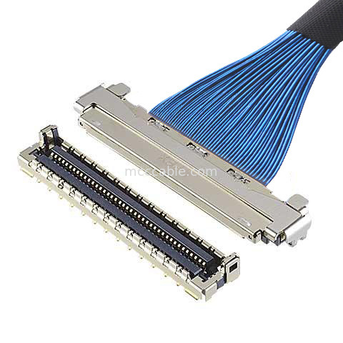 미크로 코엑스 케이블 30P 20878-030T-01 마이크로 코아시얼 LVDS 케이블