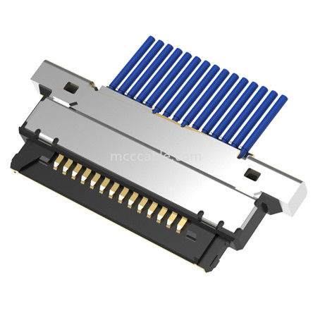 15pin 마이크로 코아시얼 케이블 조립20345-015T-32R 0.4mm pitch 수평 결합형 마이크로 코아시얼 커넥터