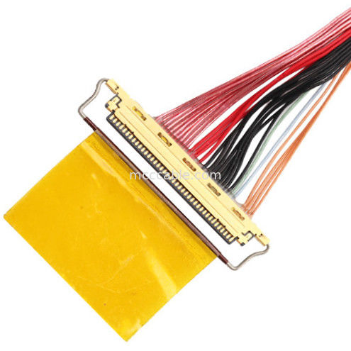 36AWG Lvds 케이블 조립 I  20453-240t-01 ~ 20453-240t-01 40P 0.4mm Pitch