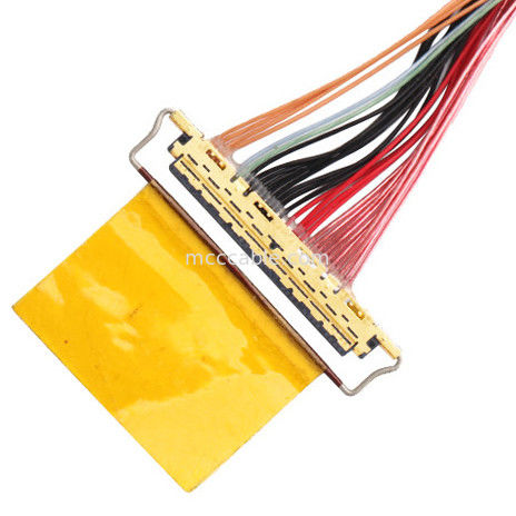 36AWG Lvds 케이블 조립 I  20453-240t-01 ~ 20453-240t-01 40P 0.4mm Pitch
