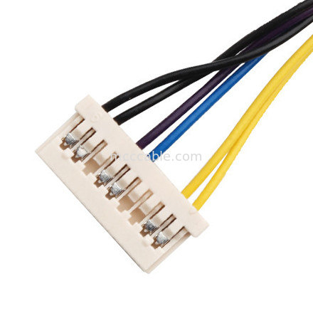HR 9는 와이어 장치 어셈블리 Df14-9s-1.25c를 Jst 6 핀 Phr-6 26 awg에 핀으로 꽂습니다