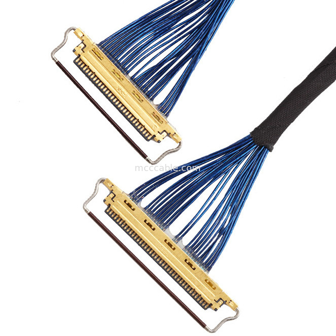 44AWG SGC LVDS EDP 케이블 이페스 0.5 밀리미터는 20453-330t-13 내지 20453-340t-13을 던집니다