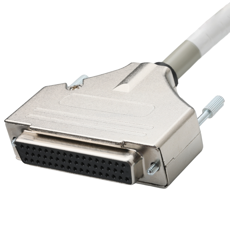 Hd D Sub Db50 케이스 주황 합금 니켈 접착 D-Sub Mdr 플러그 Od 90mm