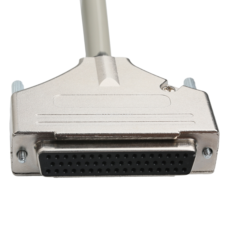 Hd D Sub Db50 케이스 주황 합금 니켈 접착 D-Sub Mdr 플러그 Od 90mm