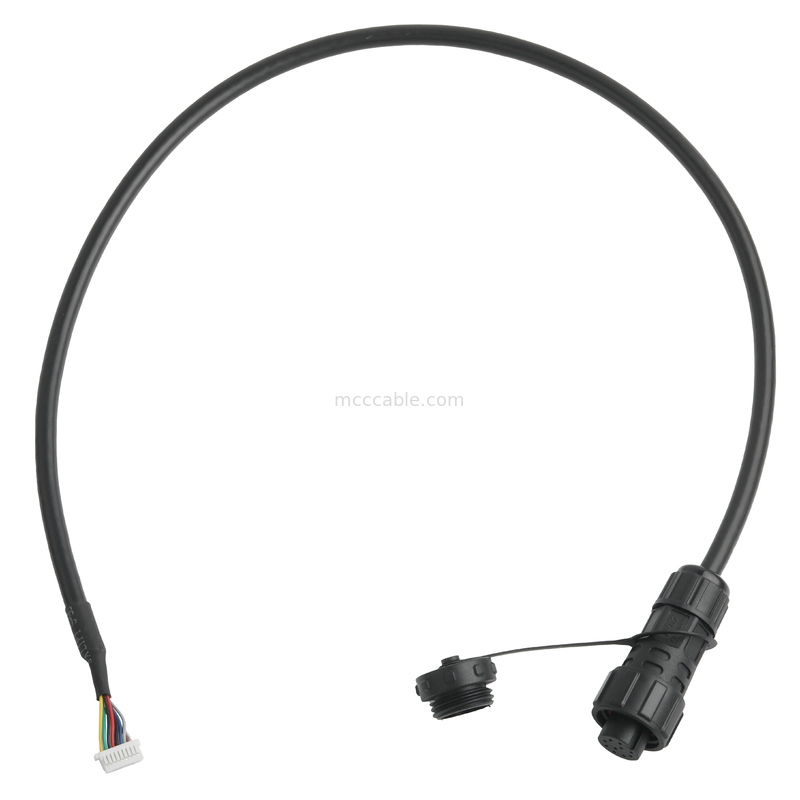 IP67 방수 커넥터 M16 여성 SH1.0 9P UL 2464 28AWG*4PR+AEB 케이블 ROHS