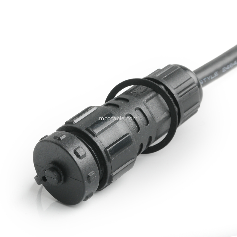 IP67 방수 커넥터 M16 여성 SH1.0 9P UL 2464 28AWG*4PR+AEB 케이블 ROHS
