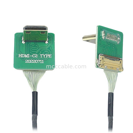 커넥터 어댑터 ®-VS 20525-020E-02에서 0.4mm Pitch Hd HDMI 어댑터 타입 미니 HDMI-C