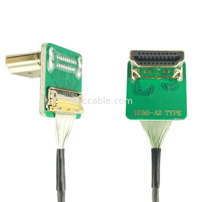 HDMI 팔꿈치 헤드 HDMI-A2 90도까지  ®-VS 20454-220-02 20455 20453