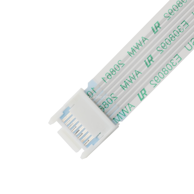 ROHS FFP/FPC 6Pin 흰색 IS100-L08T-C46-C ~ HS100-L08N-N62 검은색 피치 1.0mm OEM / ODM