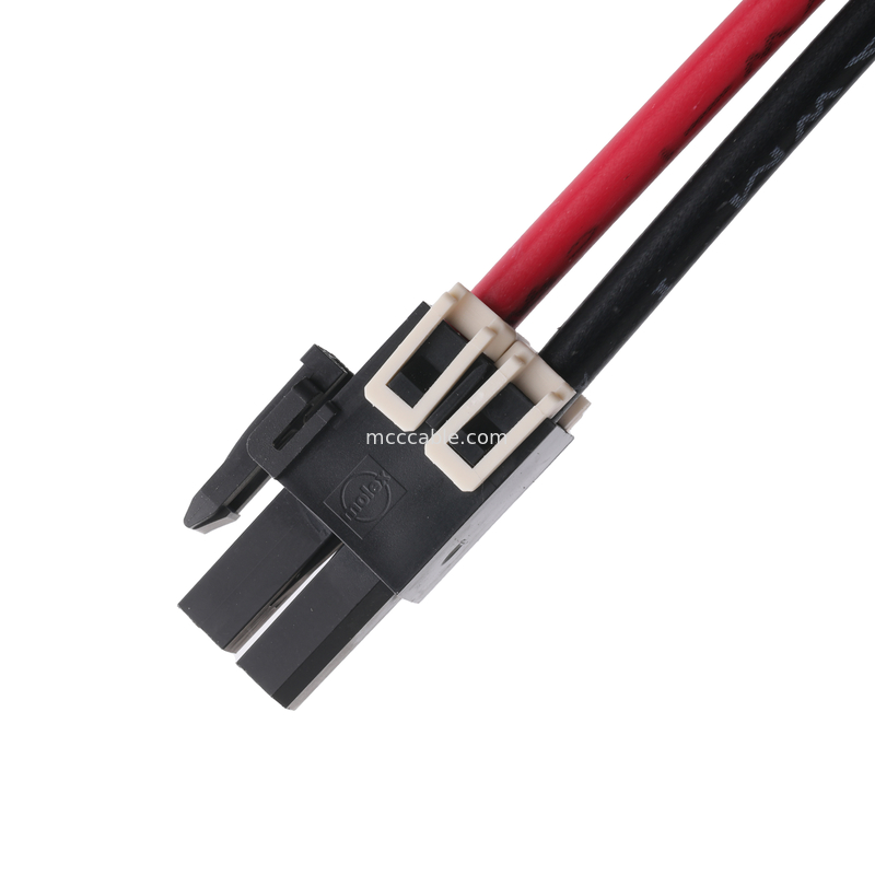 MOLEX 1716920202 5.7mm pitch 1*2P Mega-Fit 플러그 하우징 양쪽 끝의 대칭 연결 장치
